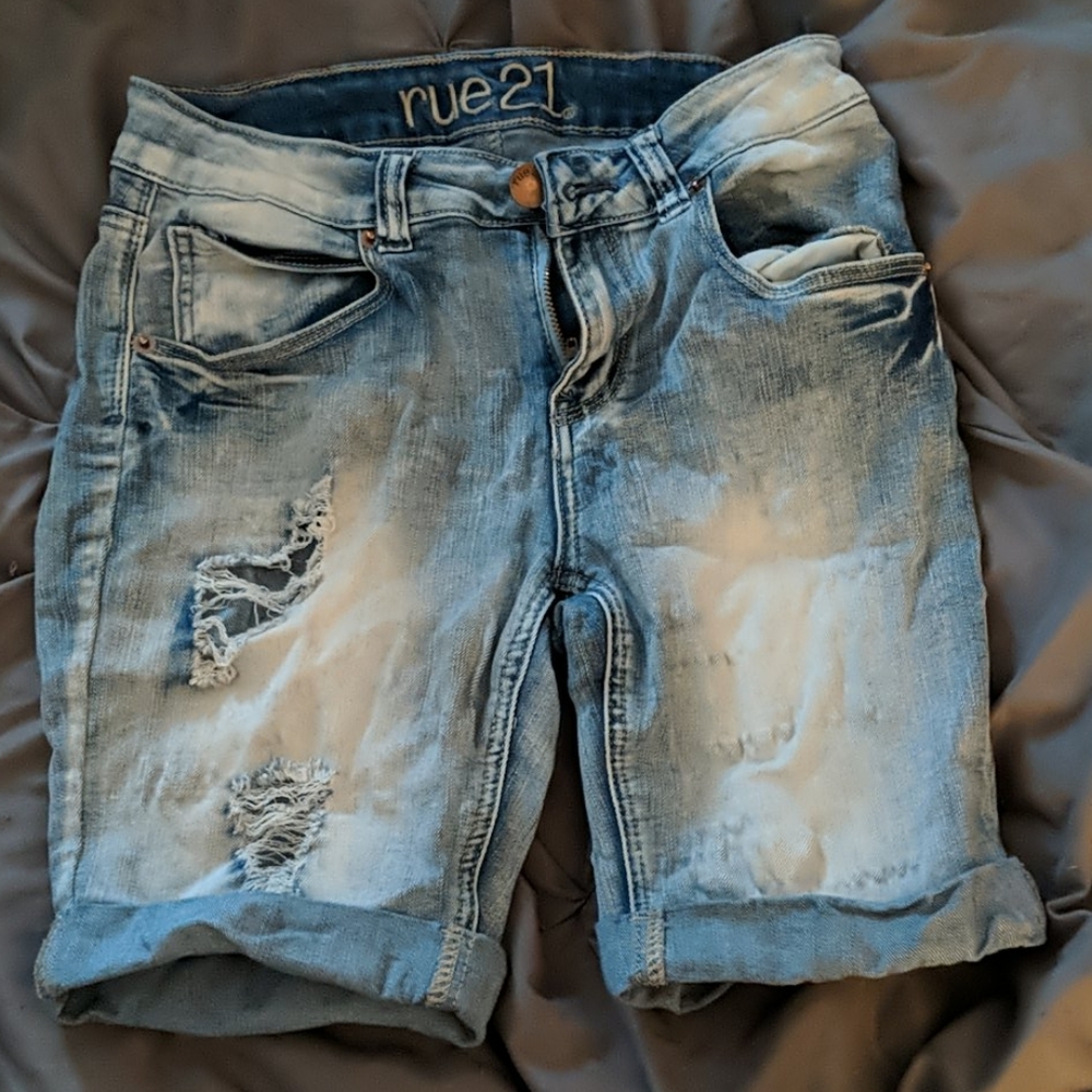Above the knee shorts